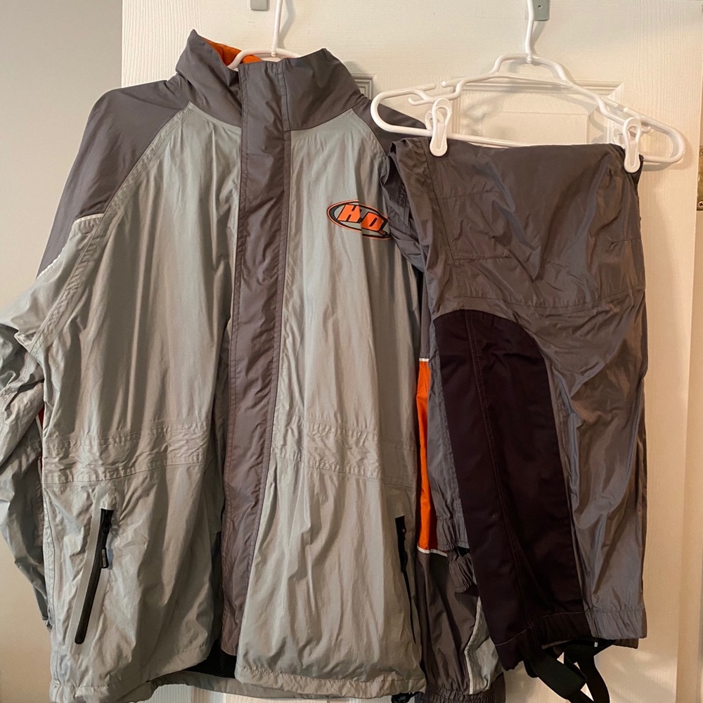 Harley Davidson Rain suit, reflective trim Men’s